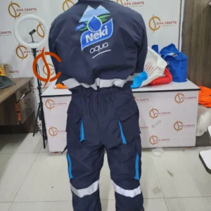 Overall Plain with Reflective Strips